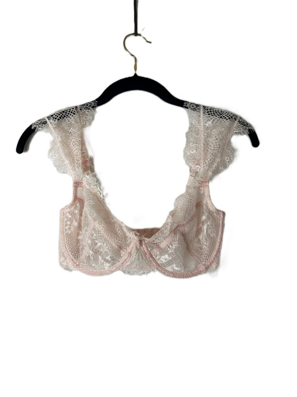 Bluebella Pink Lace Marina Bra Underwire Lacy Straps